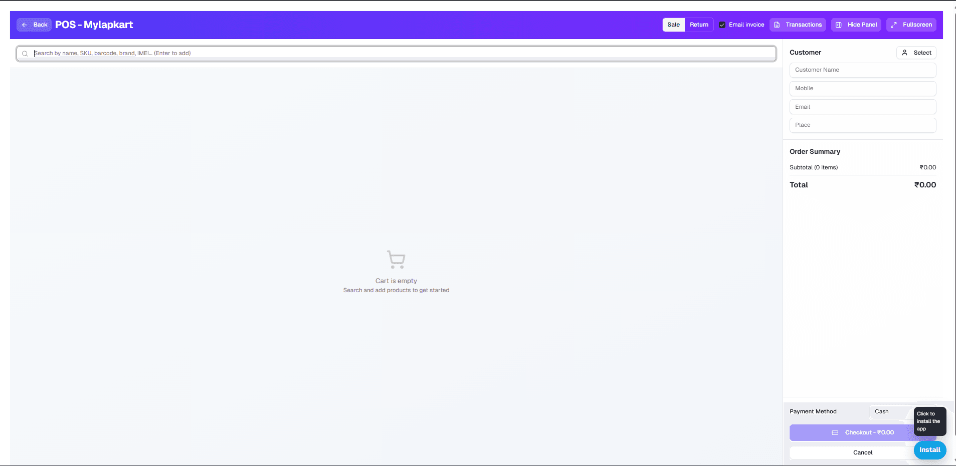 MyLapKart ERP screenshot 6