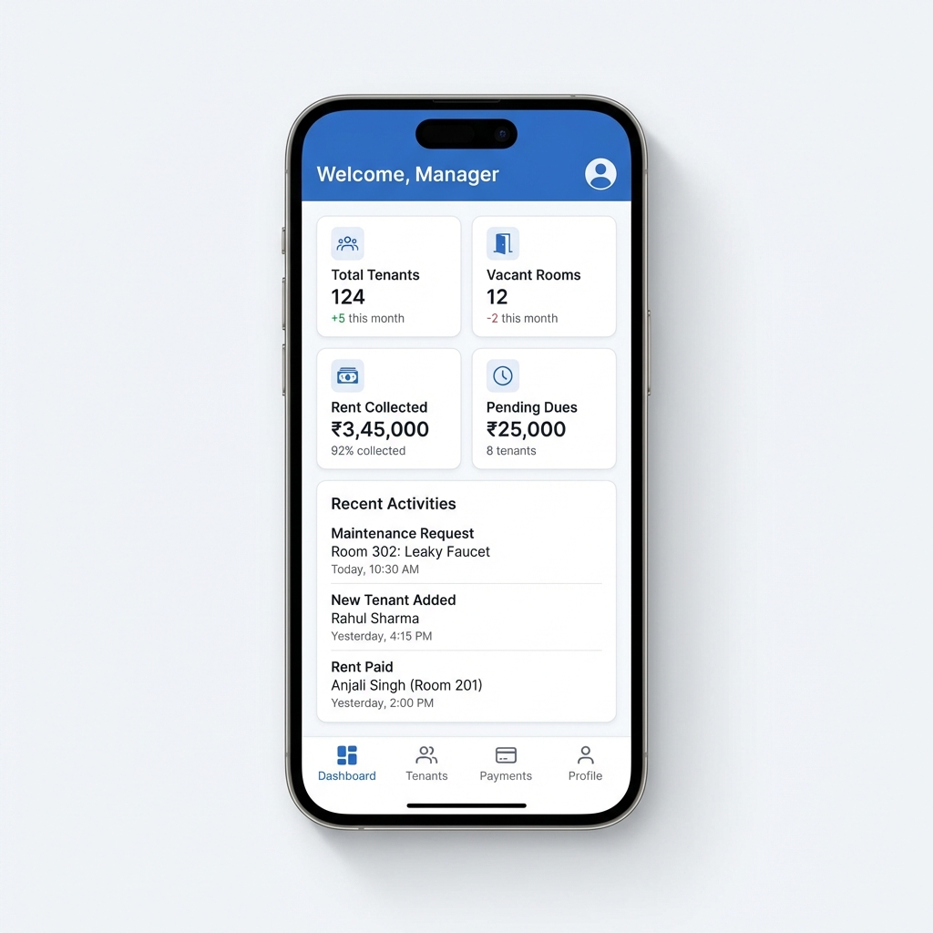 PG Manager App screenshot 3